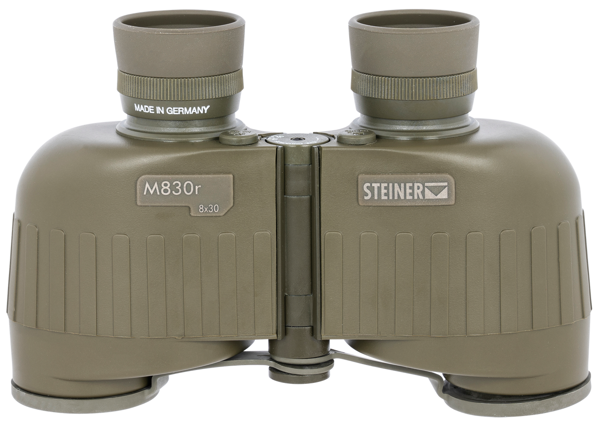 Steiner 8x30 Military M830r Binocular Green, Porro Prism, Ranging