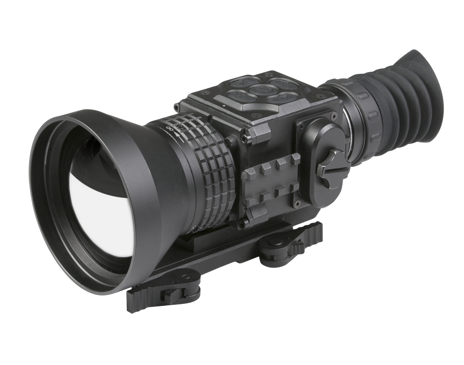 AGM Global Vision 3083455008SE71 Secutor T75-384 Thermal Rifle Scope Black 3.6x 75mm Multi Reticle 384x288, 50Hz Resolution Zoom Digital 1x/2x/4x/PIP Features Rangefinder