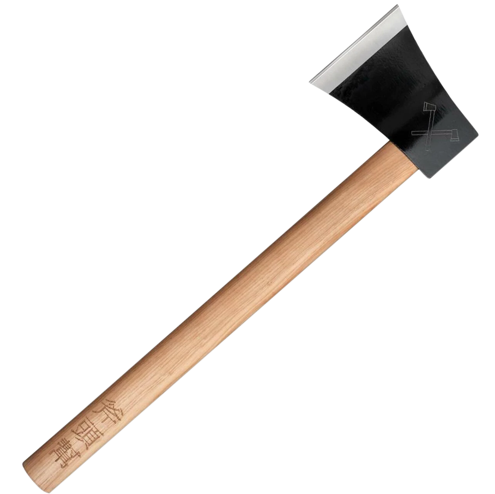 Cold Steel Axe Gang Hatchet 4" 1055 Carbon Steel Blade 20.25" Overall Length American Hickory Handle Brown