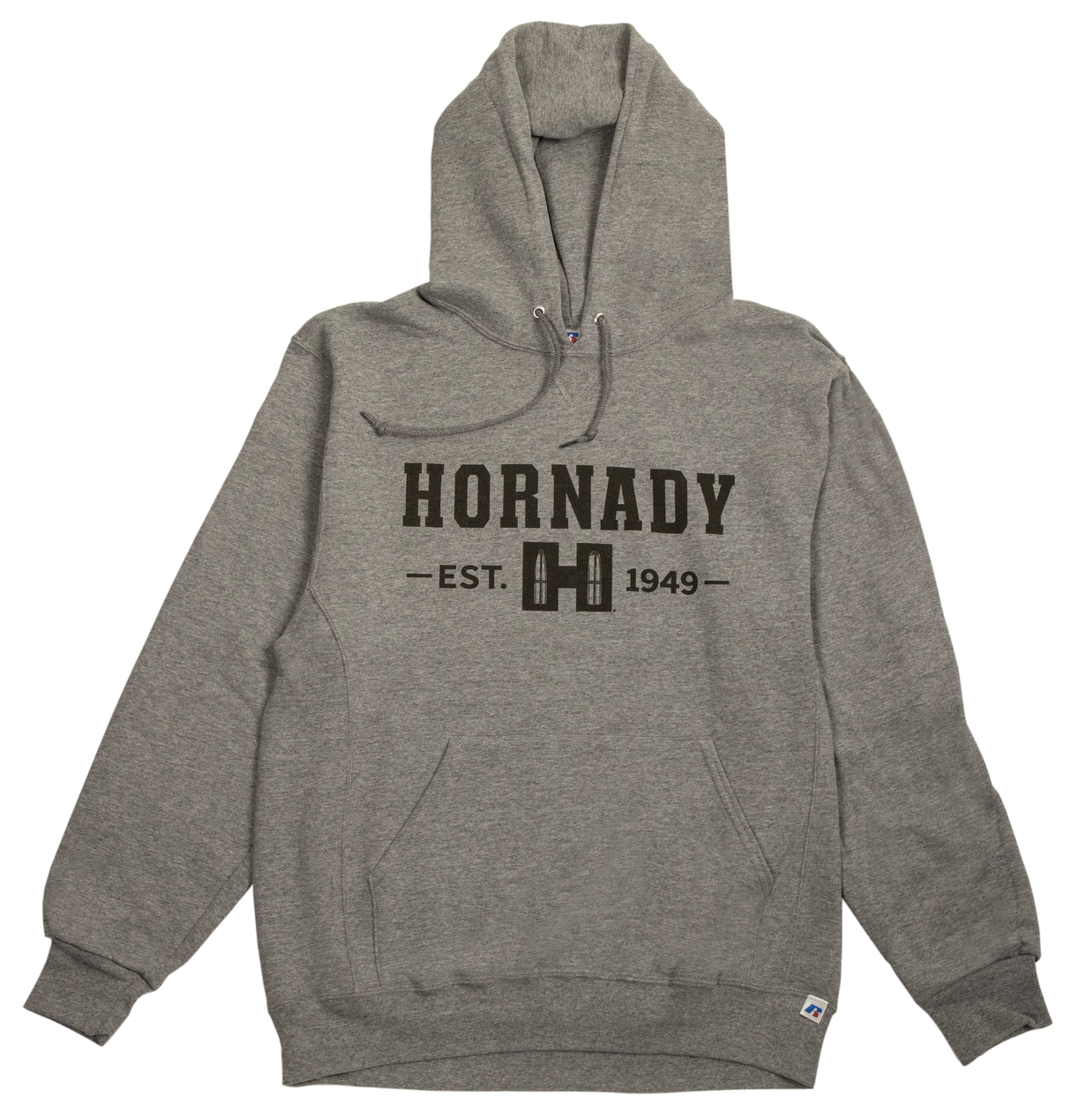 Hornady 99595XXXXL Hornady HoodieGray Long Sleeve 4XL