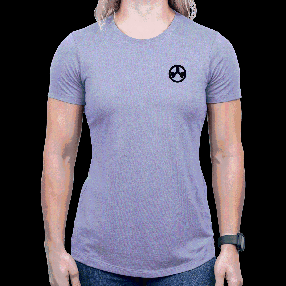 Magpul MAG1340-530-3X Groovy Women's Orchid Heather Cotton/Polyester Short Sleeve 3XL