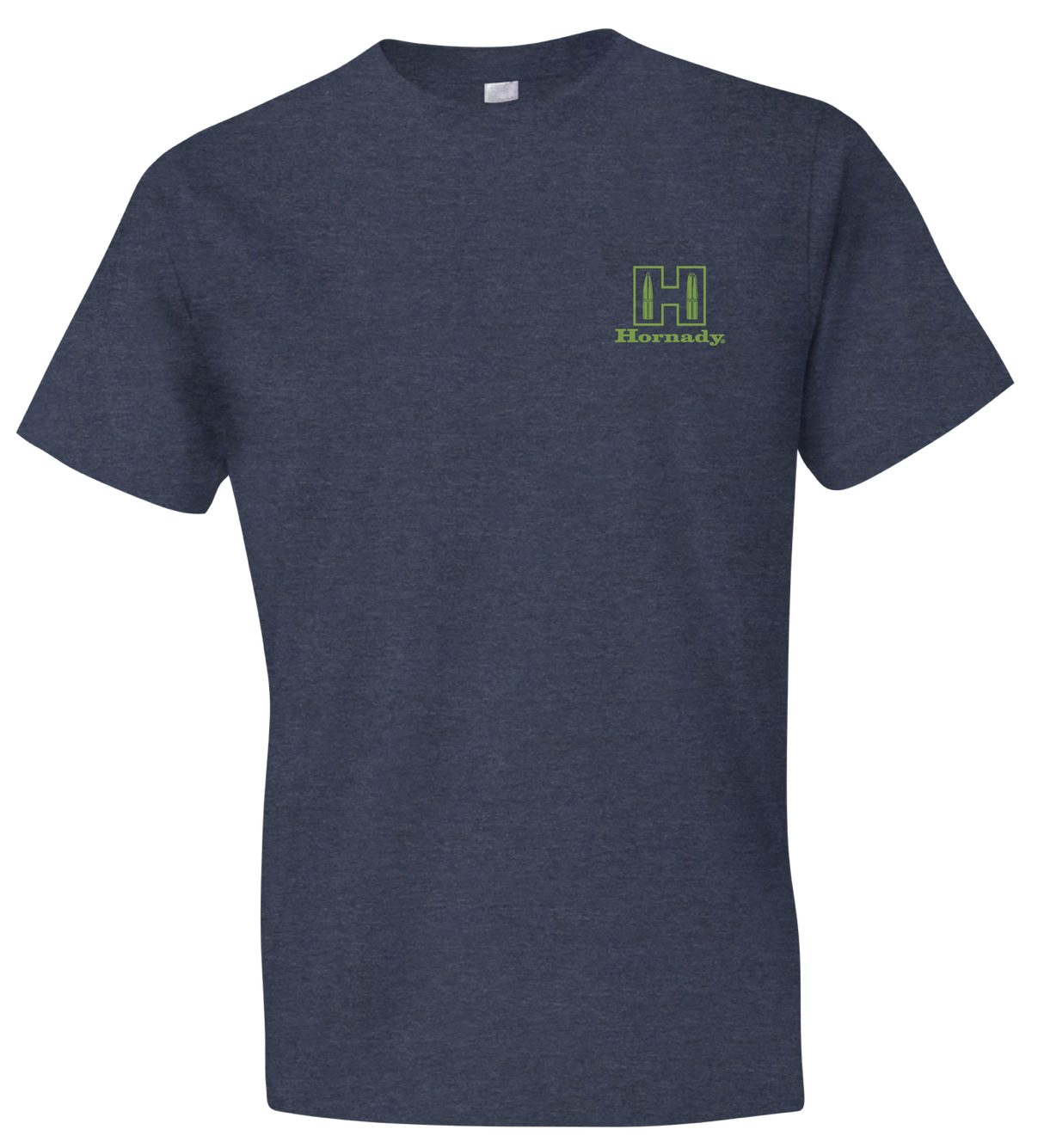 Hornady Gear 30995 Hornady T-Shirt Logo Stamp Indigo Short Sleeve 2XL