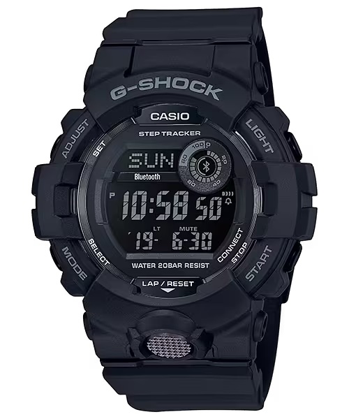 G-shock/vlc Distribution G-shock, Gshock Gbd8001b Tactical Move Power Trnr Blk