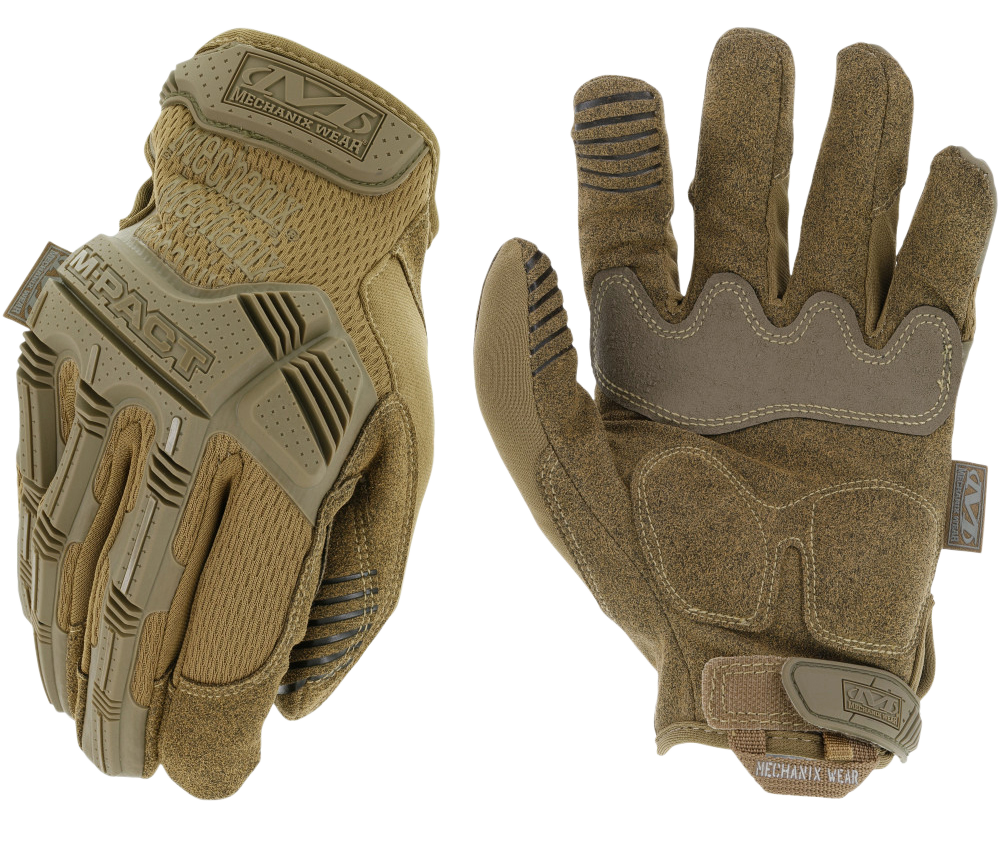 Mechanix Wear MPT72012 M-Pact Gloves Coyote Touchscreen Synthetic Leather 2XL