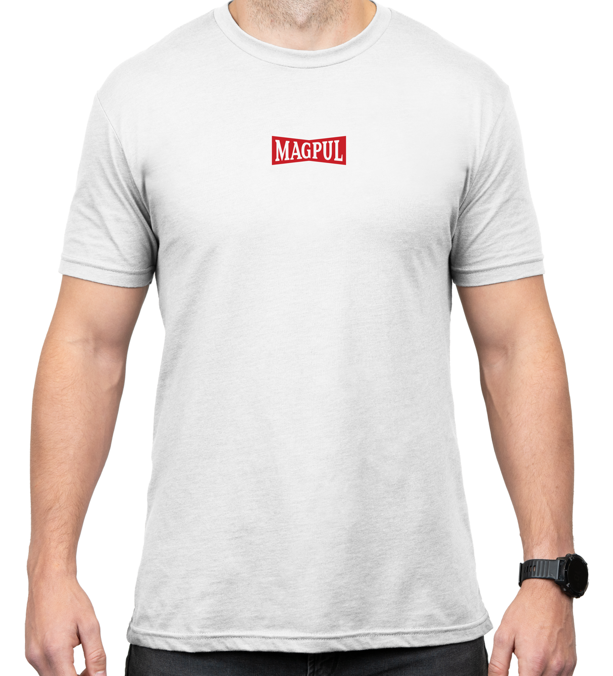 Magpul MAG1270100S Hot & FreshWhite Cotton Short Sleeve Small