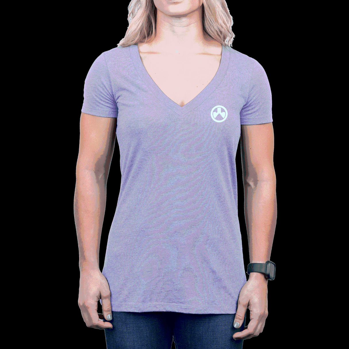 Magpul MAG1343-530-2X Unfair Advatange Women's Orchid Heather Cotton/Polyester Short Sleeve/2XL