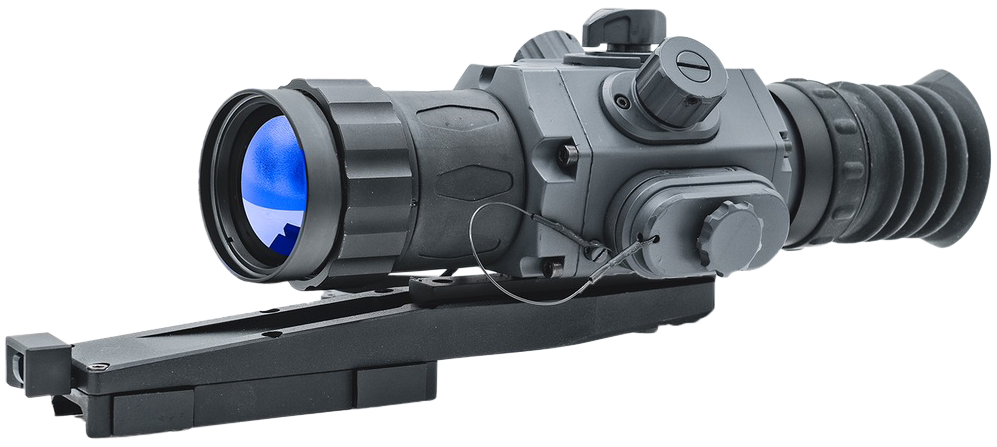 Armasight TAVT66WN3CONT102 Contractor 640 Thermal Rifle Scope Black Hardcoat Anodized 2.3-9.2x 35mm Multi Reticle 640x480 Resolution Zoom 1x-4x