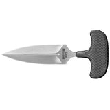 Cold Steel CS12DBST Safe Maker I 4.50" Fixed Spear Point Plain Stone Washed AUS-8A SS Blade/ Black Kray-Ex Handle Includes Sheath