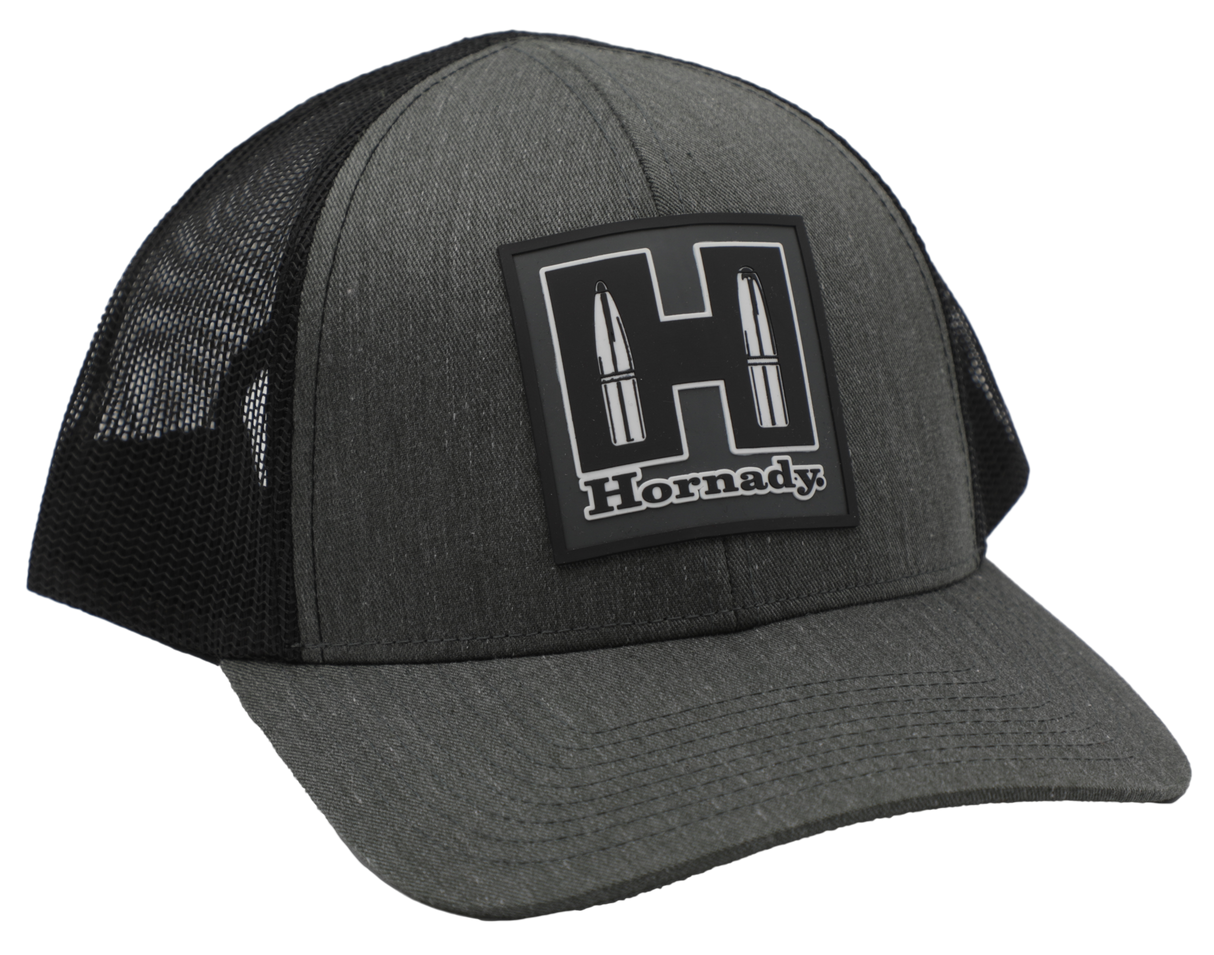 Hornady 99217 Hornady Cap Mesh Cap Gray/Black Structured