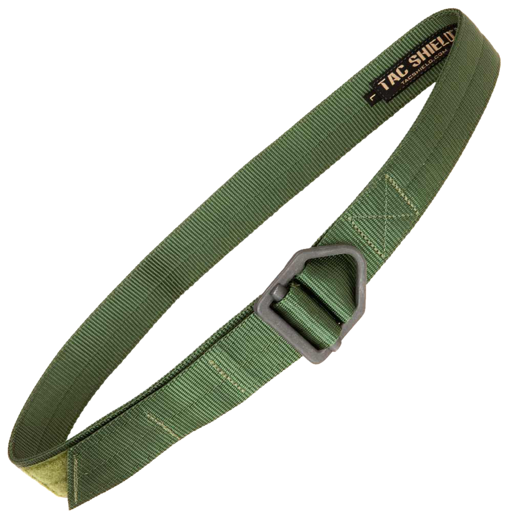 Tacshield T32LGOD Tactical Riggers Belt 38"-42" Double Wall Webbing OD Green Large 1.75" Wide""
