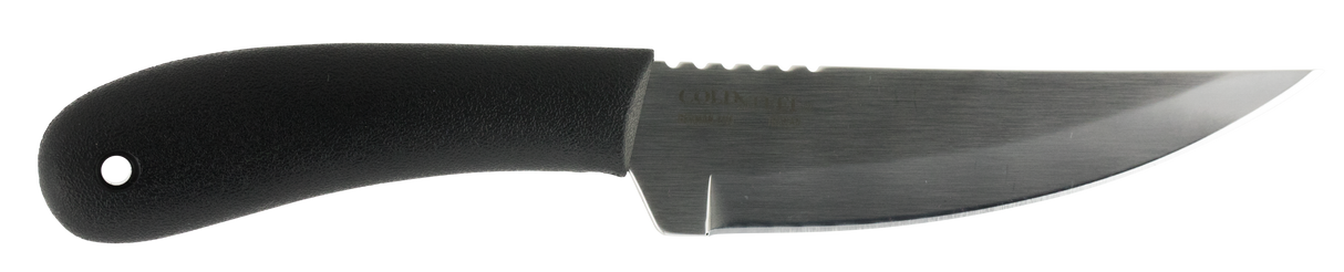 Cold Steel 20RBC Roach Belly4.50" Fixed Serrated 4116 Stainless Steel Blade/Black Polypropylene Handle