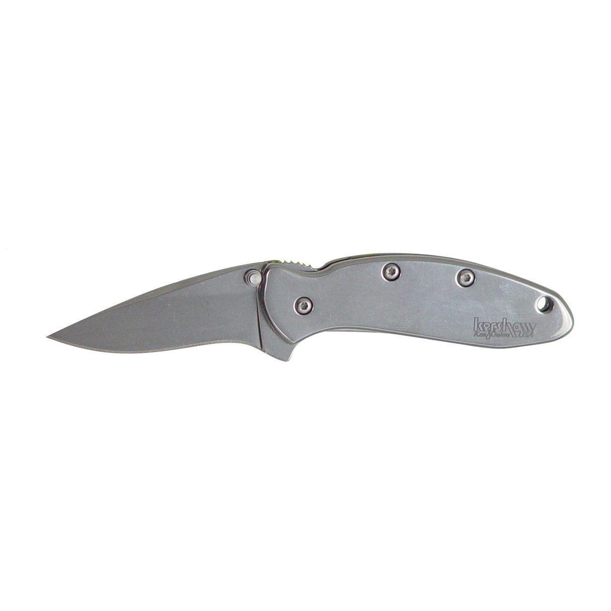 Kershaw 1600 Chive Folder 420 Stainless Wharncliffe Blade 410 Stainless