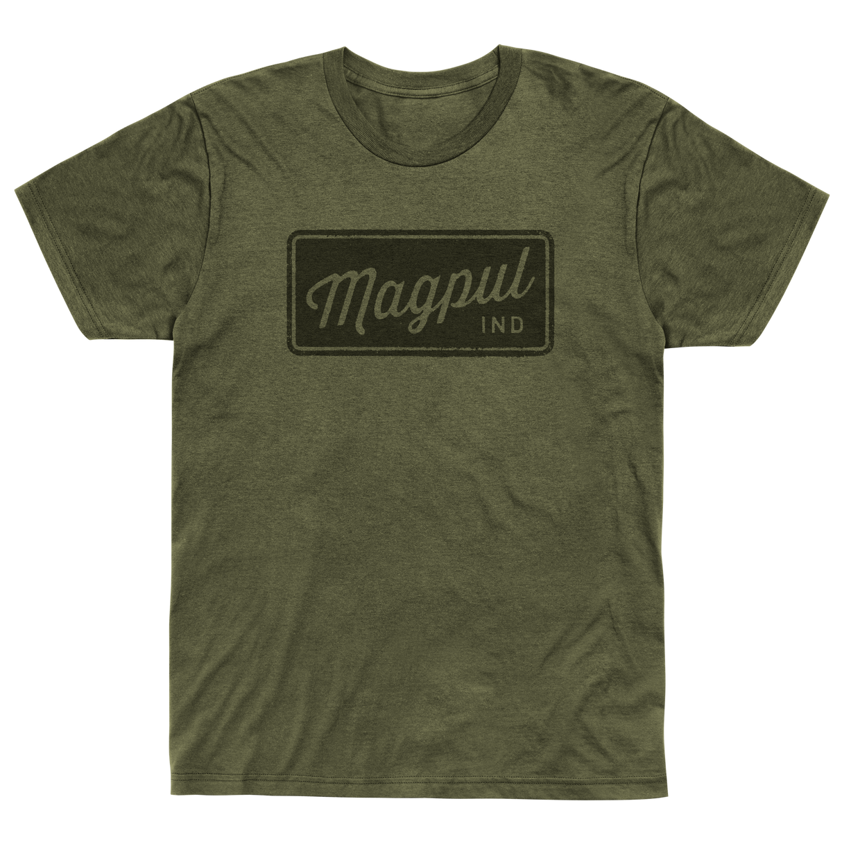 Magpul MAG1116-317-S Rover Block CVCOD Green Heather Cotton/Polyester Short Sleeve Small