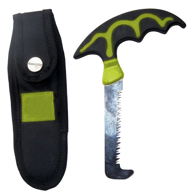 HME Bone Saw Stainless Steel Blade Polymer Handle Green