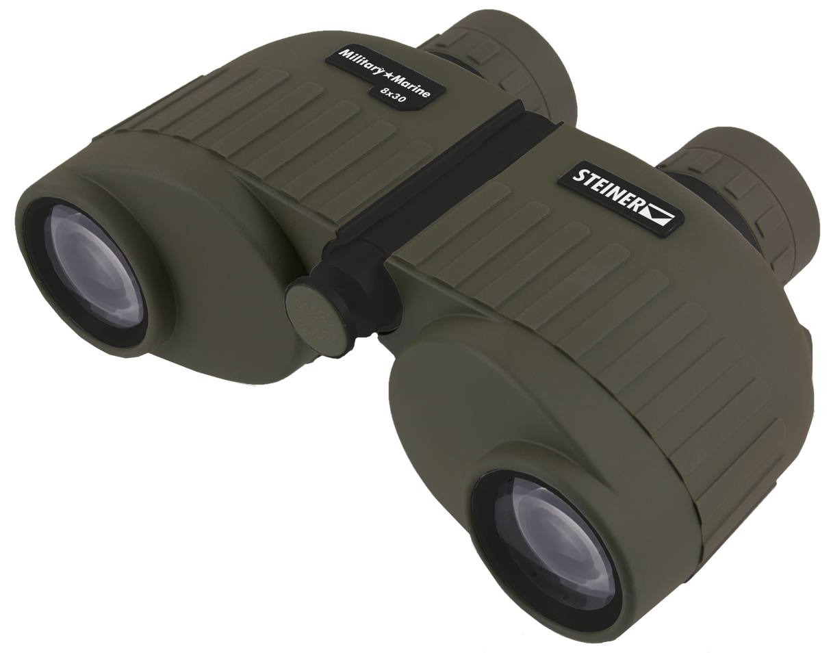 Steiner 8x30 Military Marine Binocular Green, Porro Prism