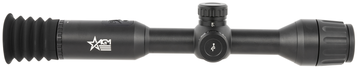 AGM Global Vision 3142555005DTL1 Adder TS35-640 Thermal Rifle Scope Black 2-16x35mm Multi Reticle, Digital 1x/2x/4x/8x Zoom, 640x512, 50 Hz Resolution