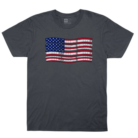 Magpul PMAG-Flag Cotton T-Shirt Charcoal, 2X-Large