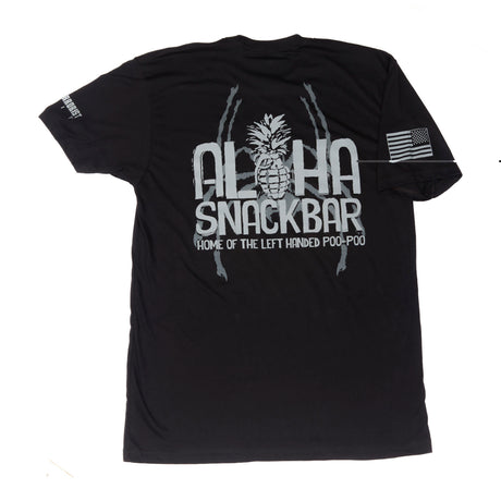 Spike's Tactical Aloha Snackbar Spike's Tactical Tee Shirt, LG, Black SGT1072-L