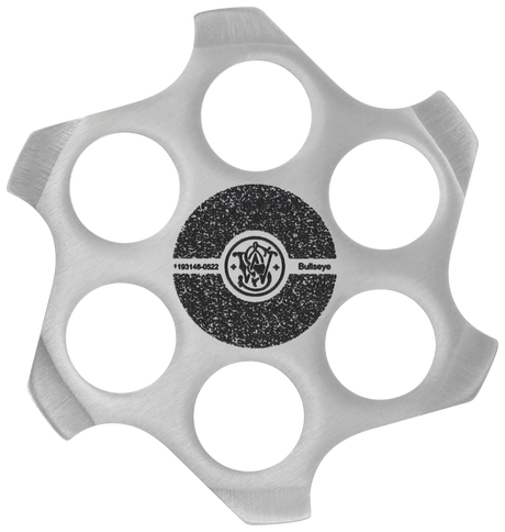 Smith & Wesson Knives 1193147 M&P Bullseye Throwing Circles Stainless Steel Includes Carry Case 4 Pack