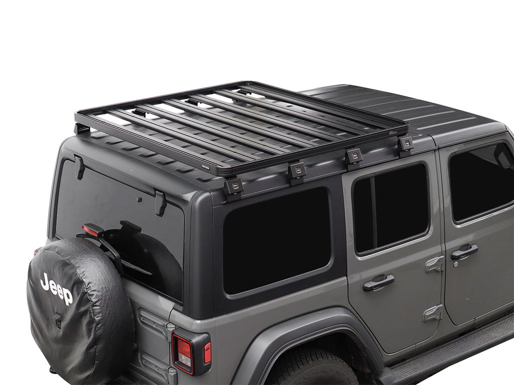 Jeep Wrangler JL 4 Door (2018-Current) Slimline II 1-2 Roof Rack Kit - Tall