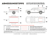 RSI Smart Canopy Slimline II Rack Kit - Mid Size Pickup Truck 6in Long Bed